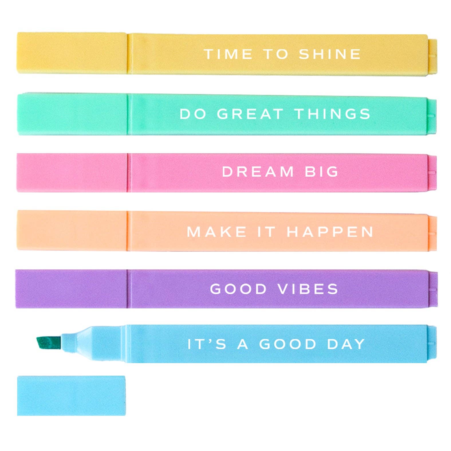 *NEW* Do Great Things Highlighter Set - Stationery Set