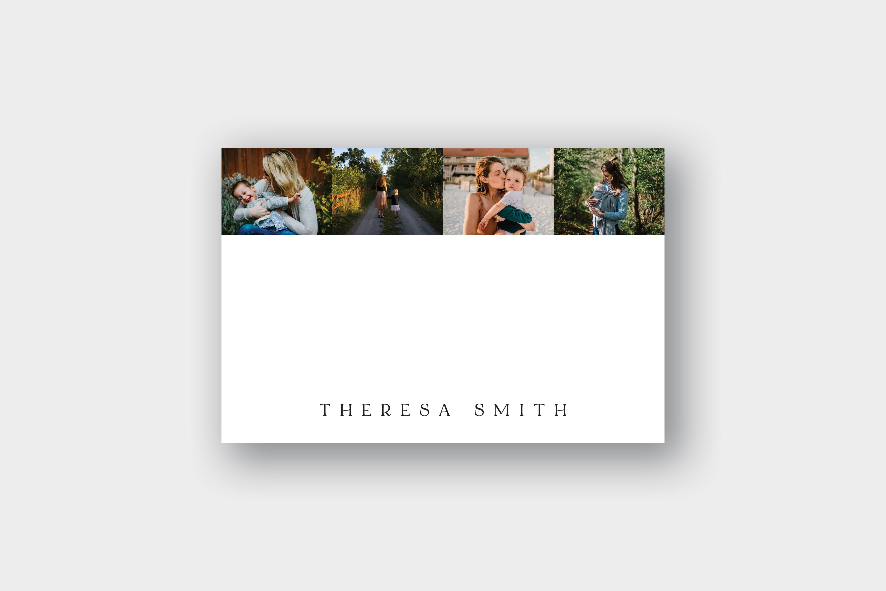 Collage Note Card