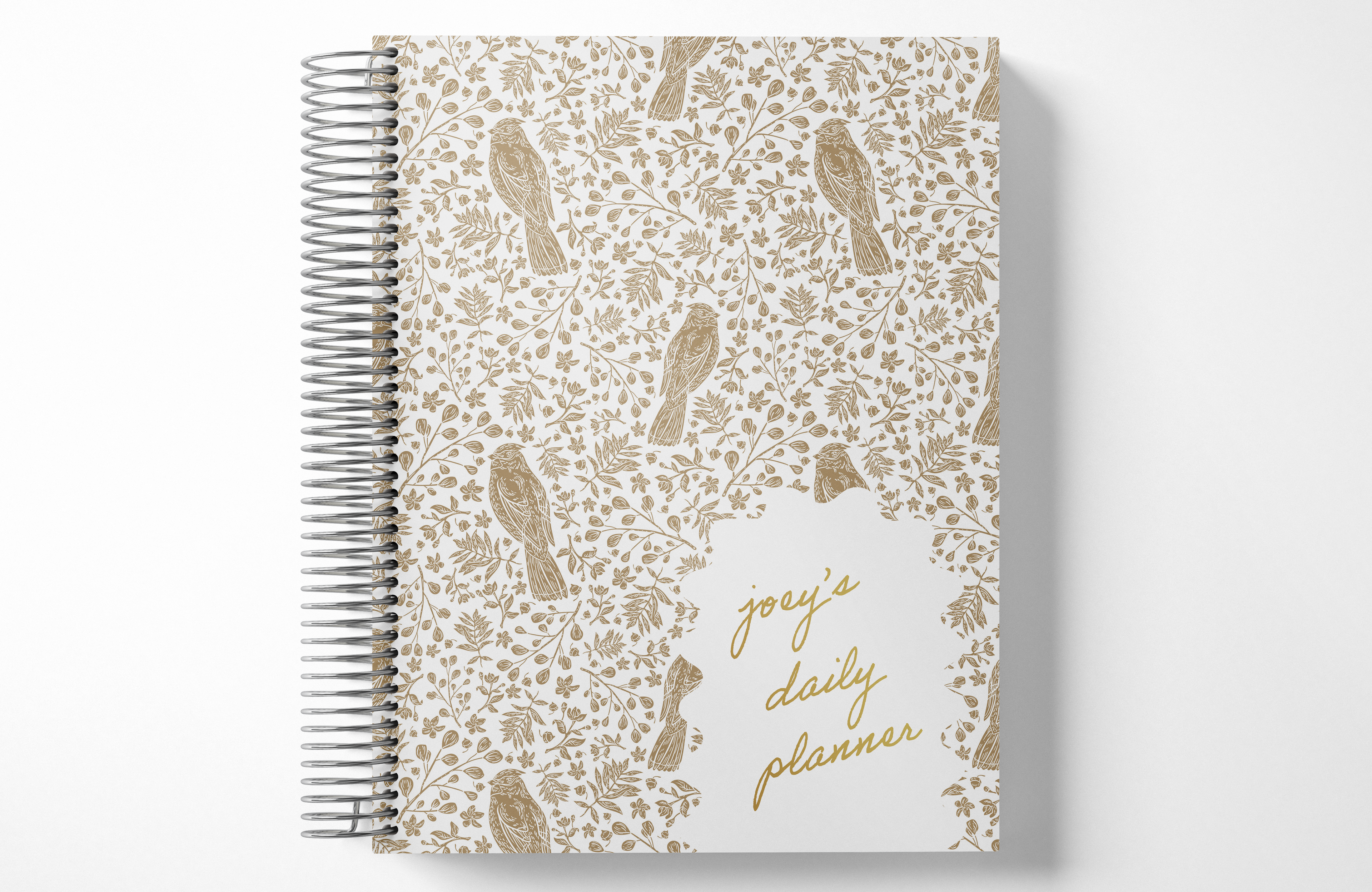 Thrive Daily Life Planner - Golden Bird