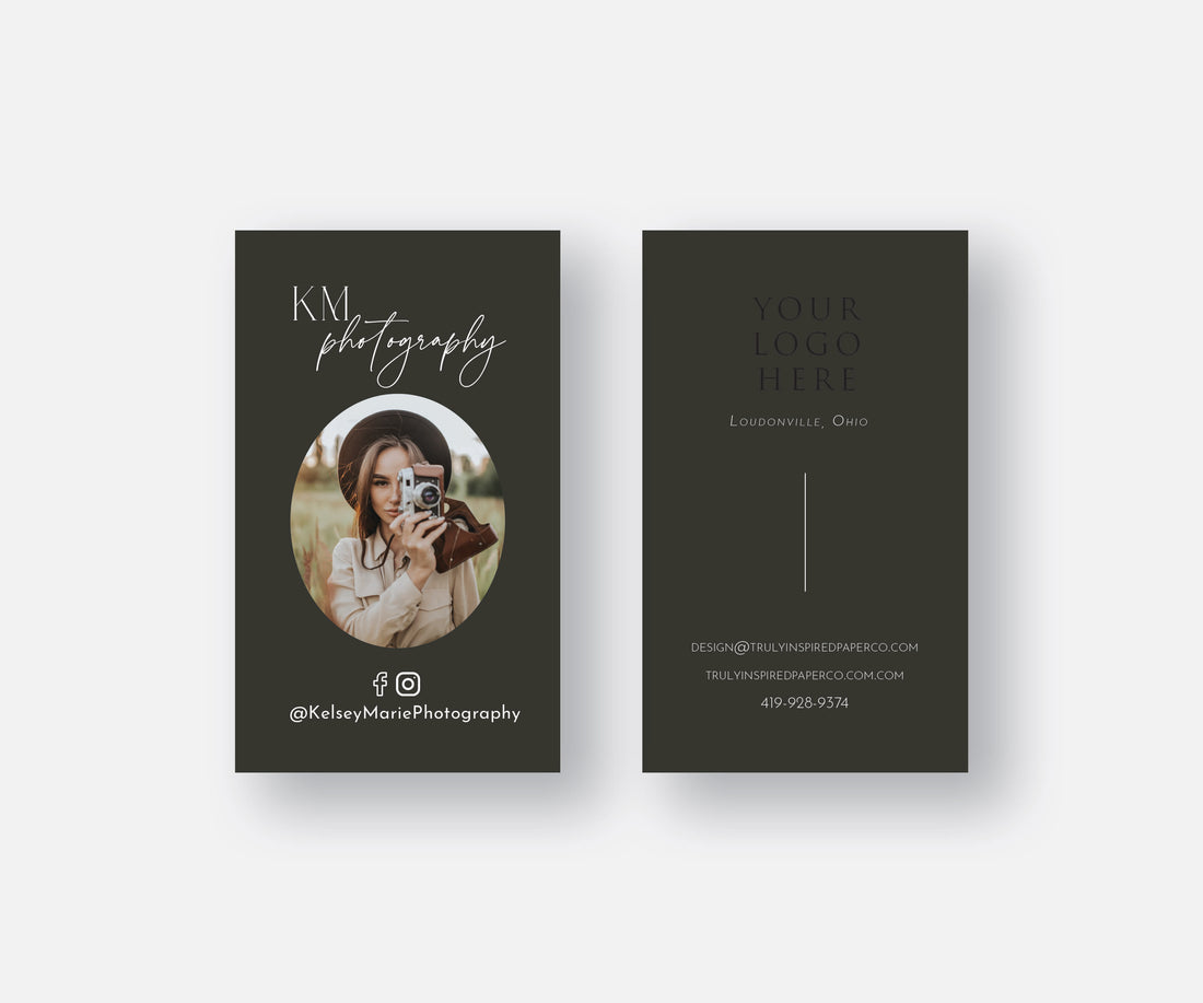 Modern Photo Business Cards