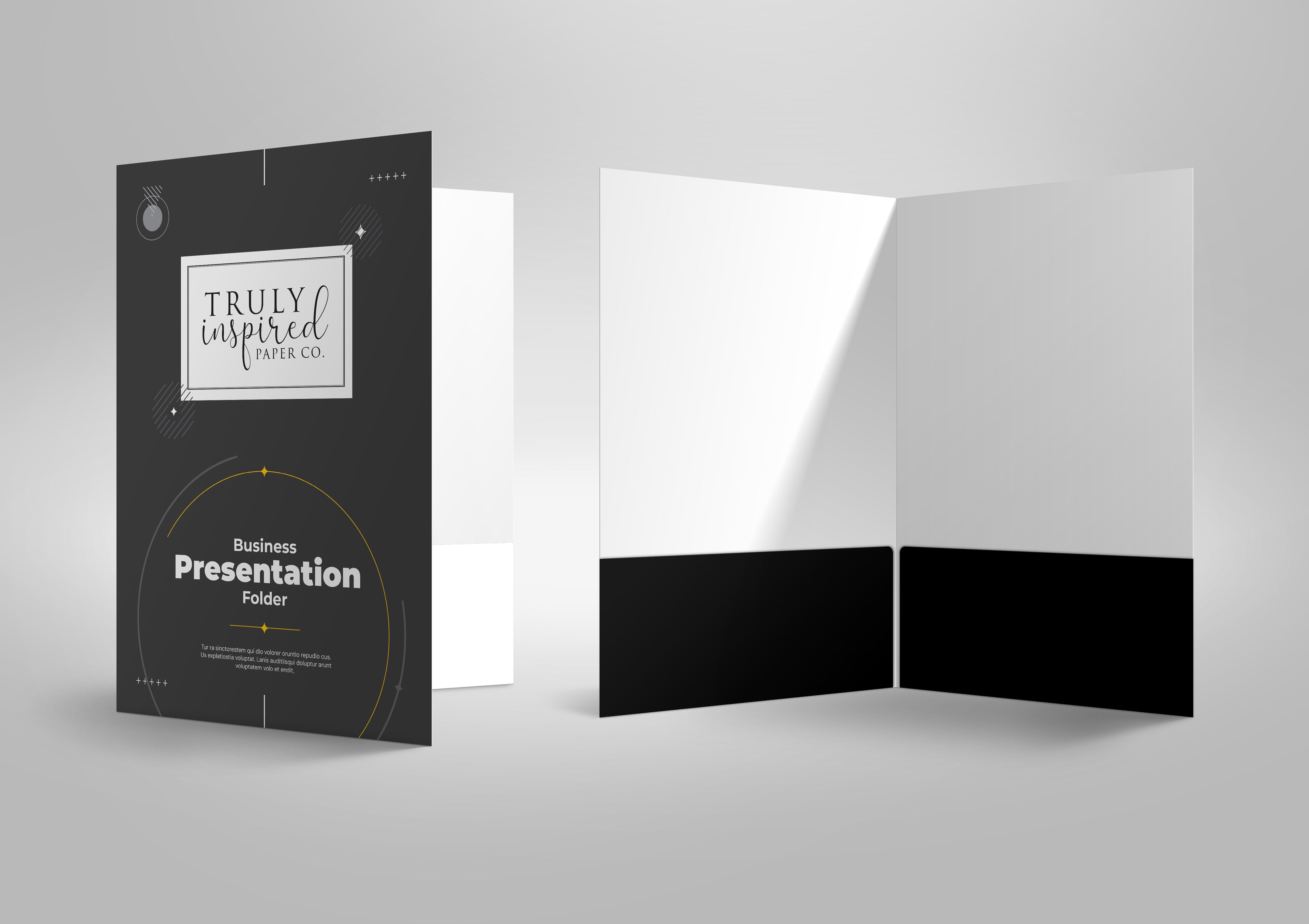 Modern Presentation Folder