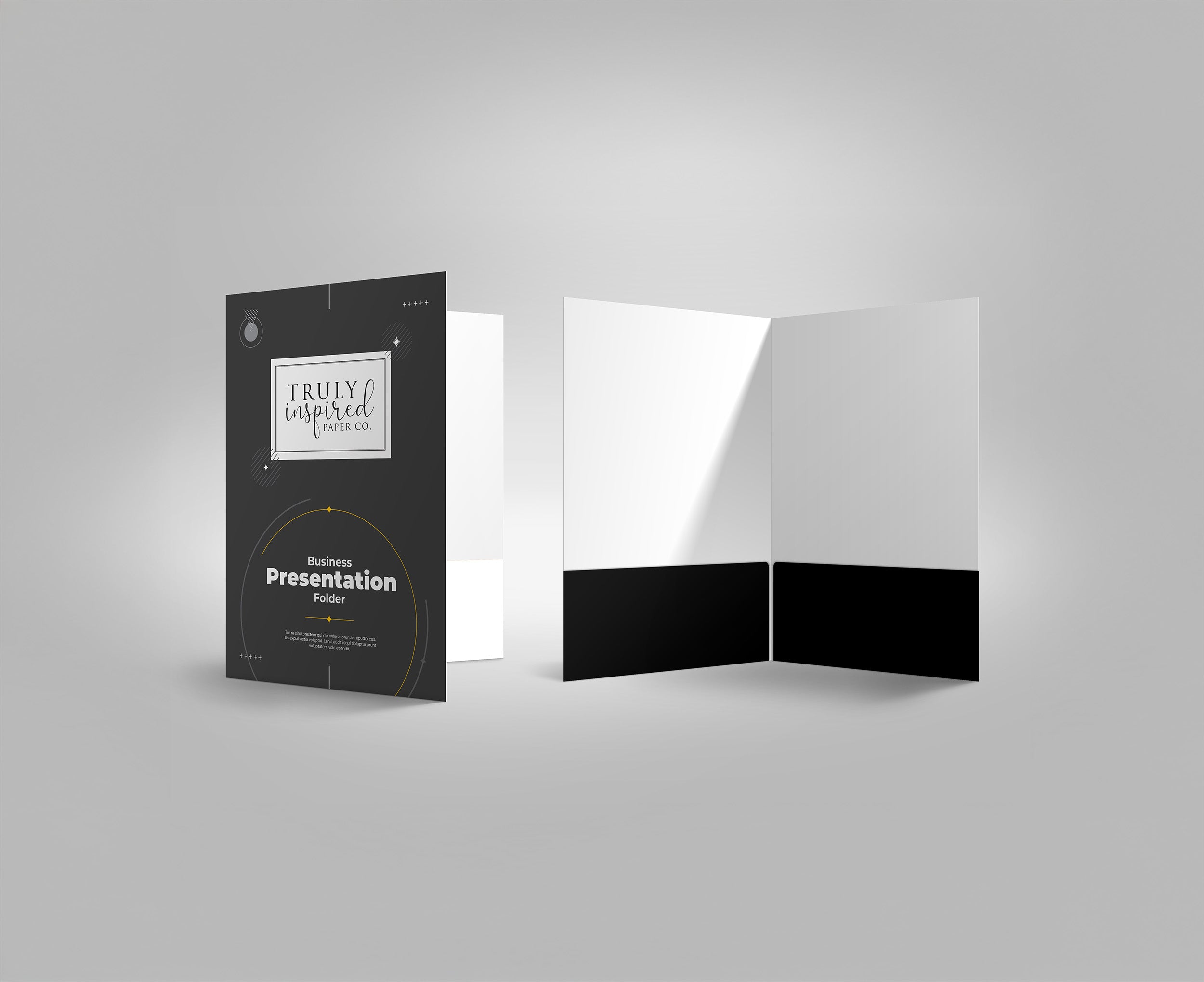 Modern Presentation Folder