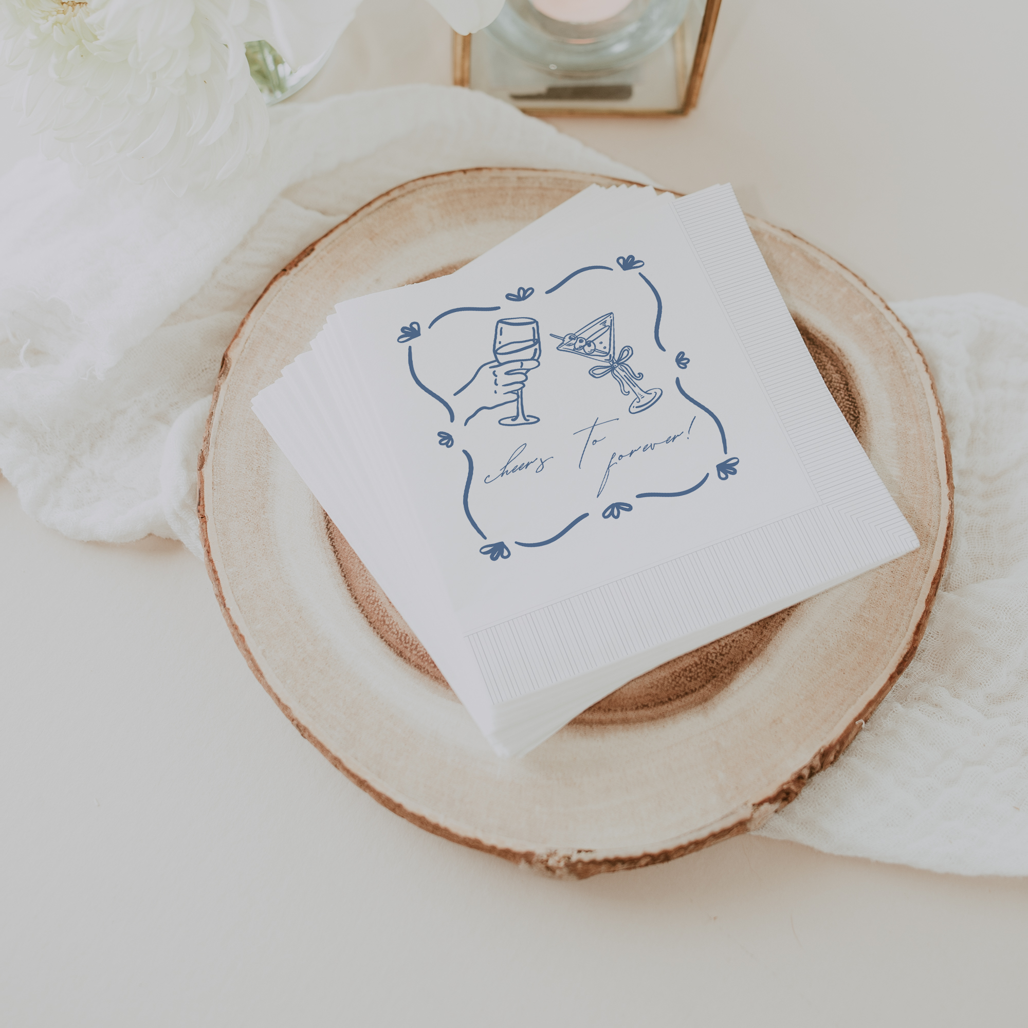 Whimsical Cheers Napkin