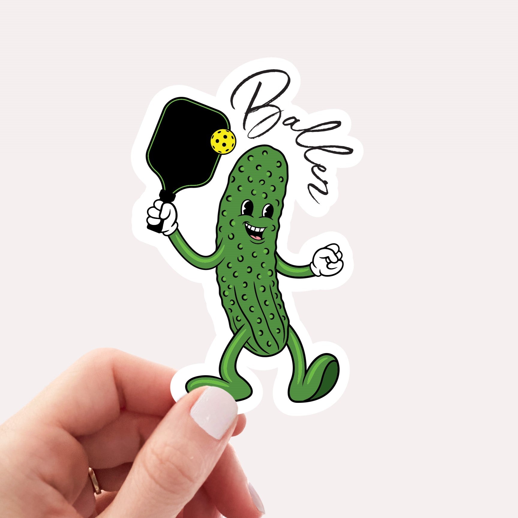 Pickleball Vinyl Sticker