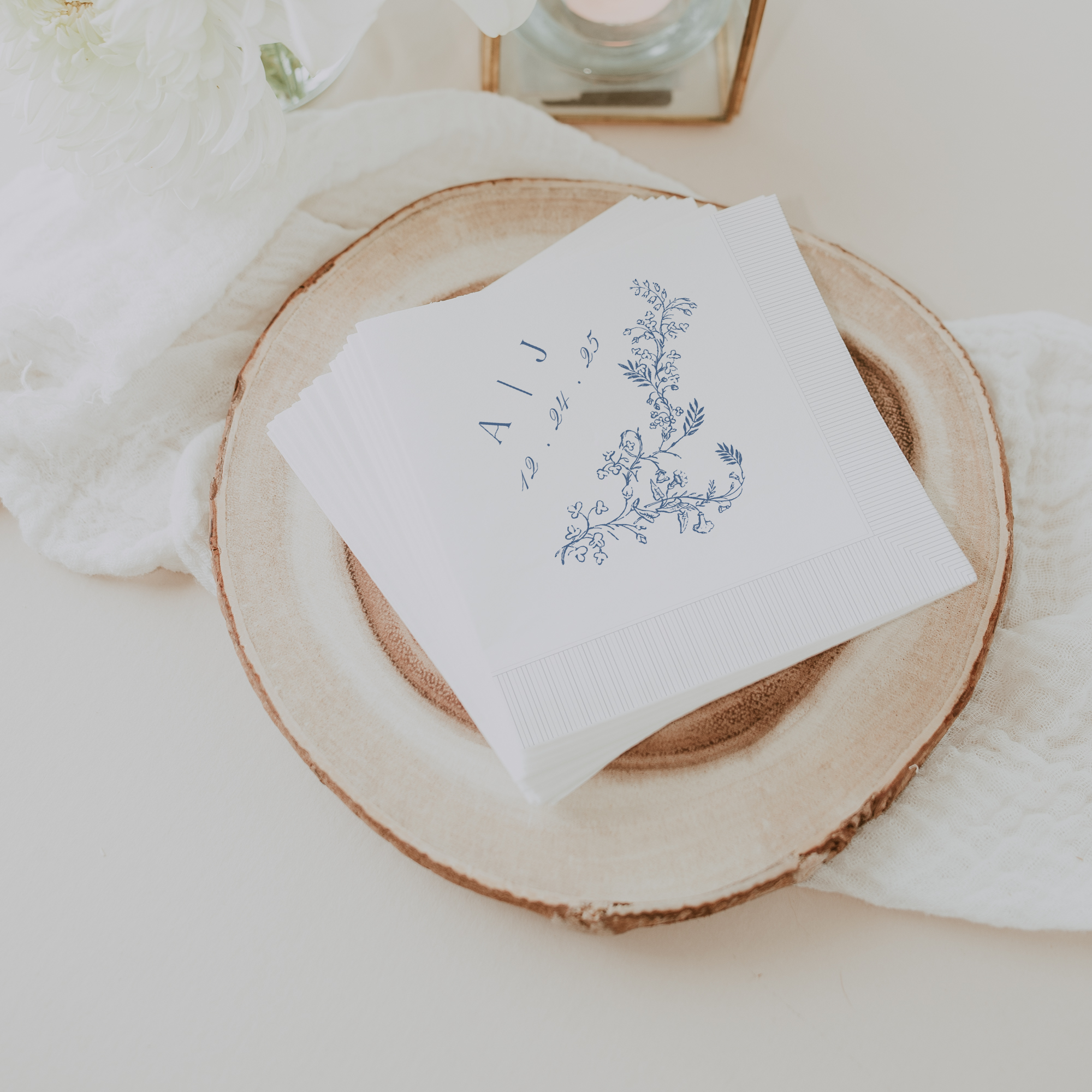 Vintage Chinoiserie Napkin