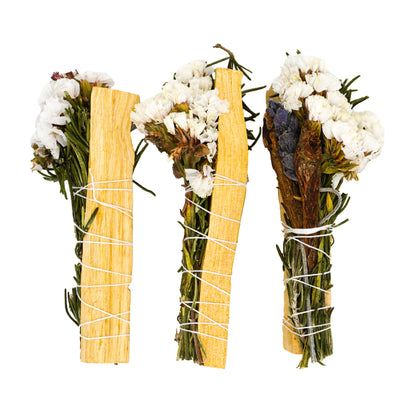 Palo Santo Floral Herb Smudge - Exclusive Production