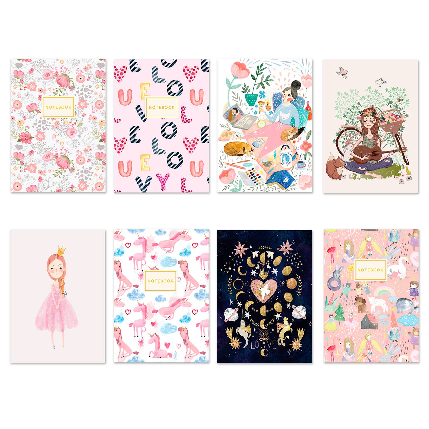 Fun and Fantasy Notebook Collection