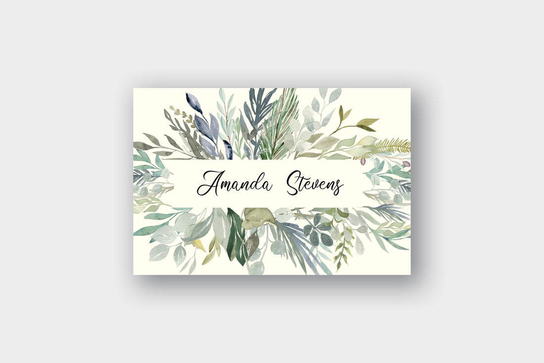 Sage Greenery Note Cards