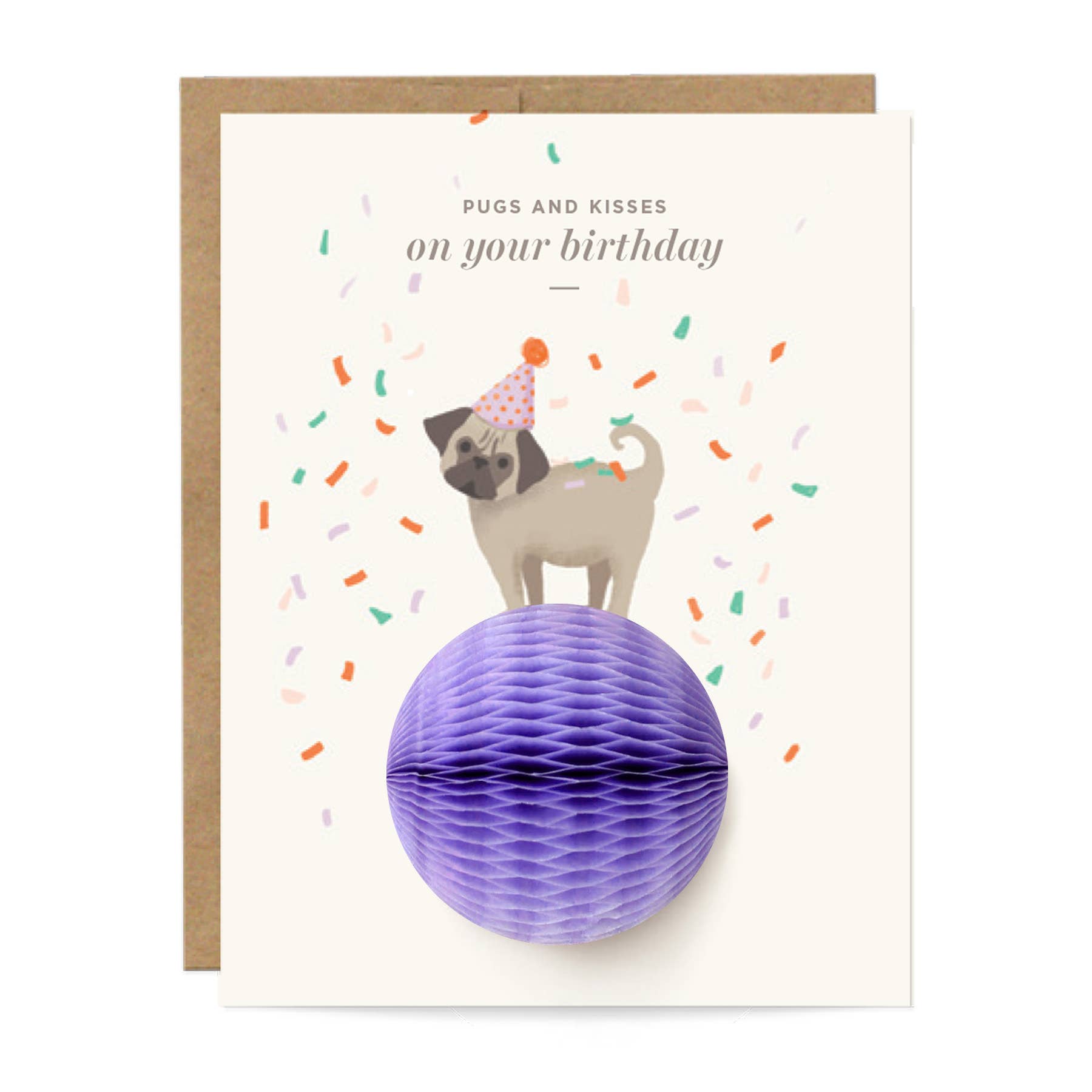Birthday Pug Pop-up