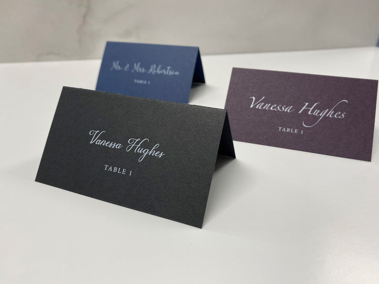 Place Card Triangle Place Cards – Truly Inspired Paper Co.