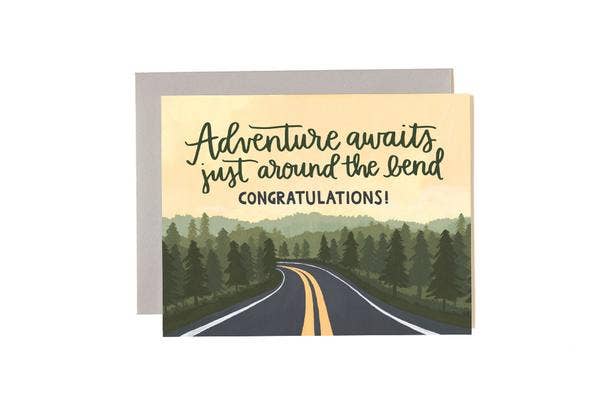 Adventure Road Congratulations Greeting Card