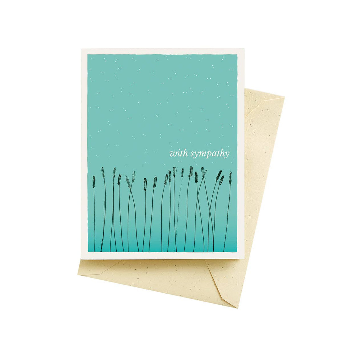 Cattails Sympathy Cards
