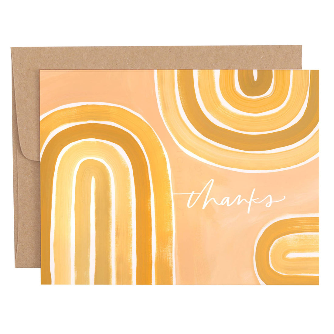 Arches Thank You Greeting Card: Single