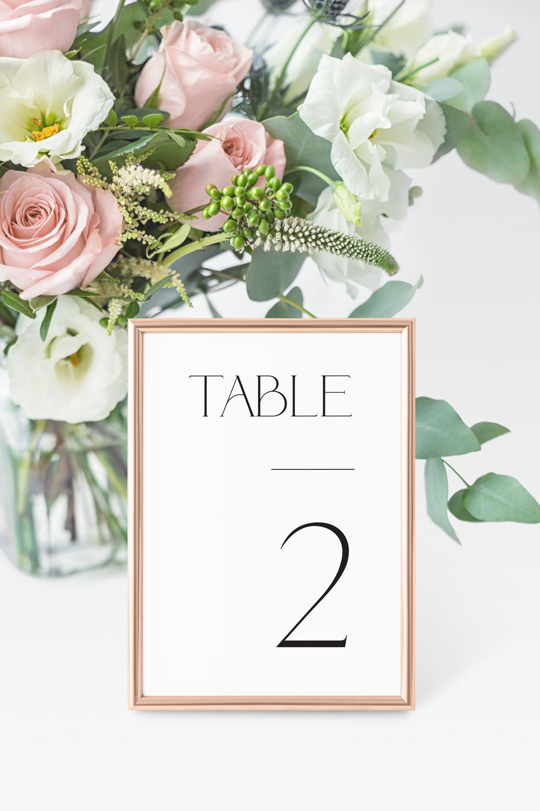 Adorn Serif Table Number