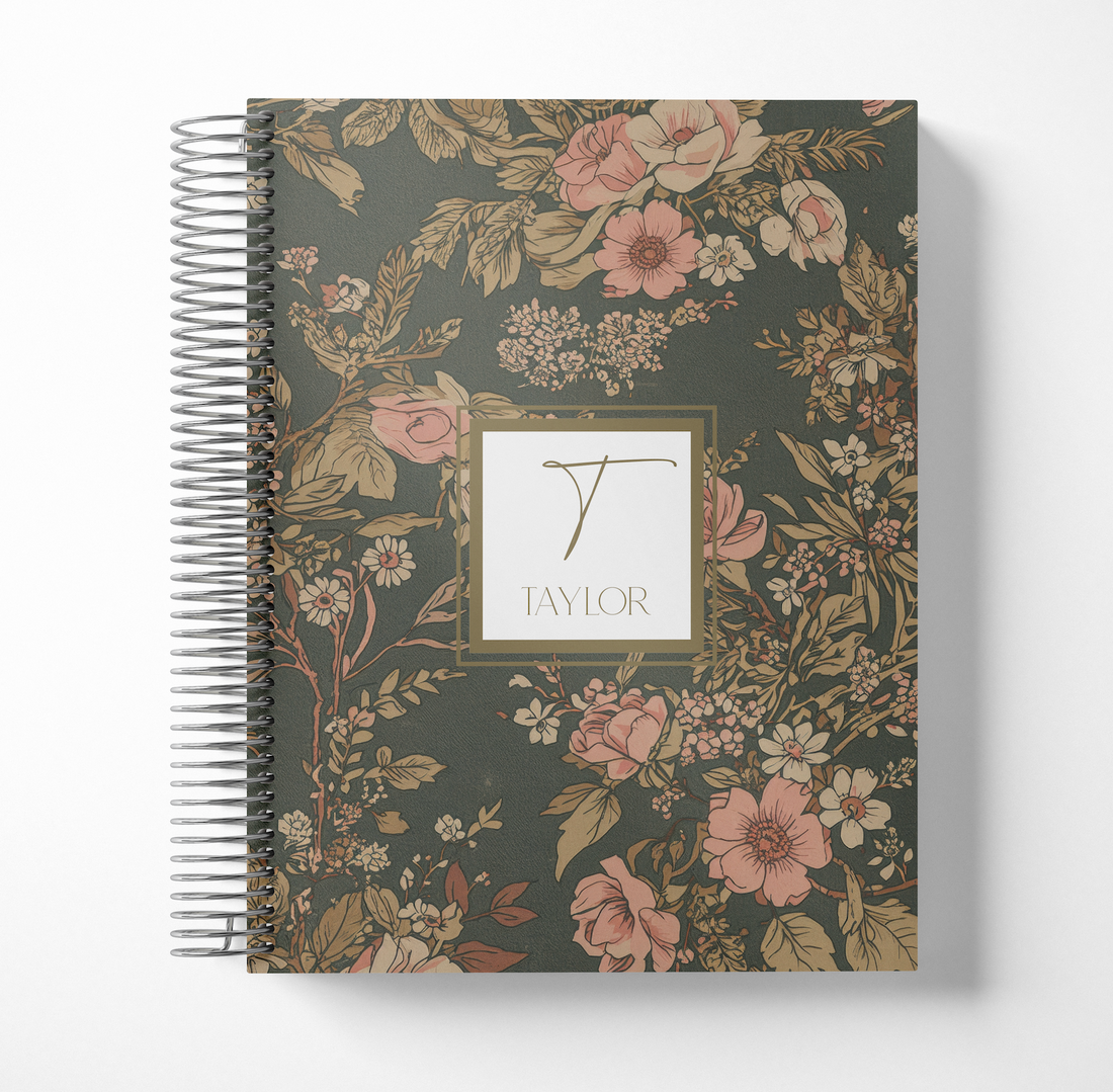 Thrive Daily Life Planner - Antique Floral