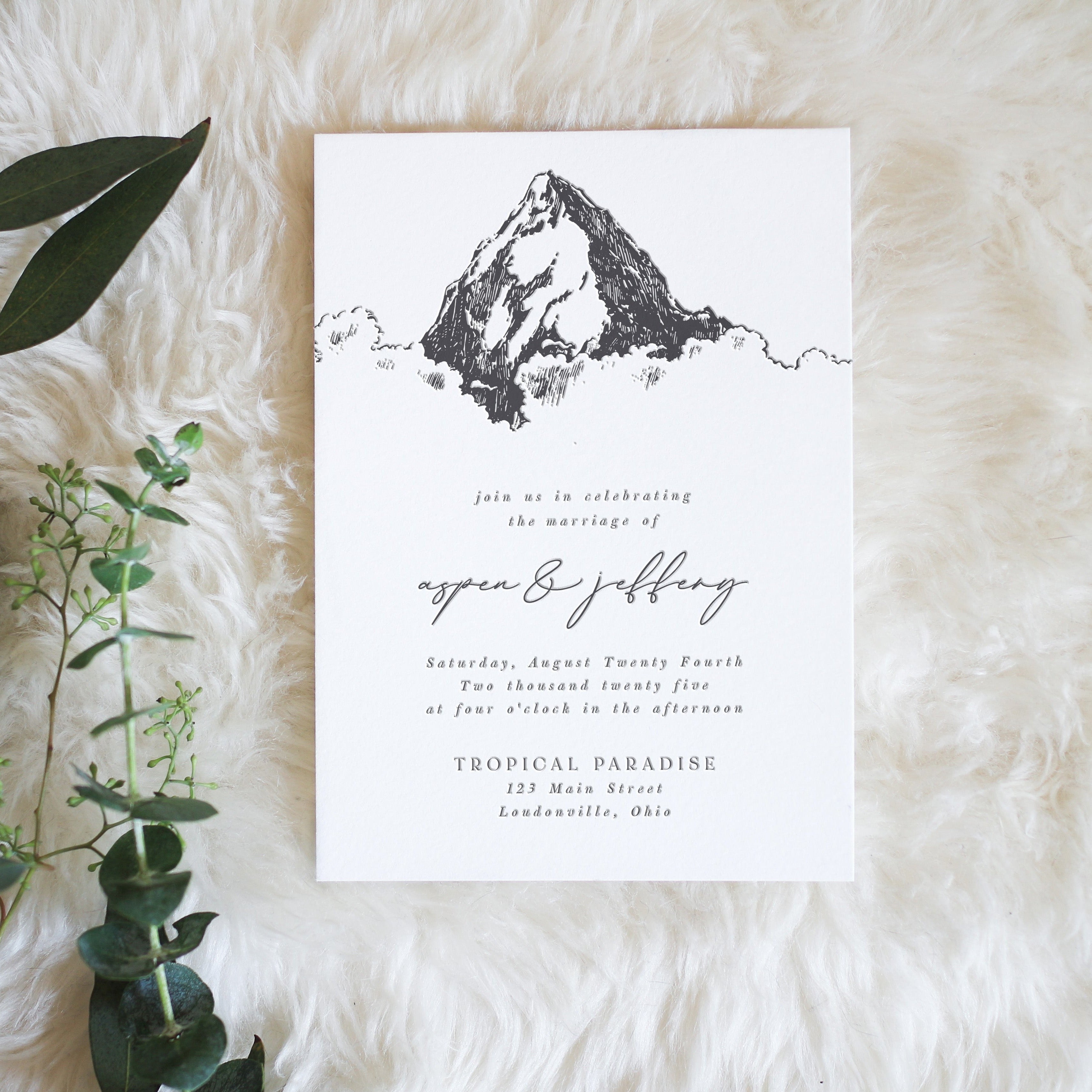 Aspen | Letterpress