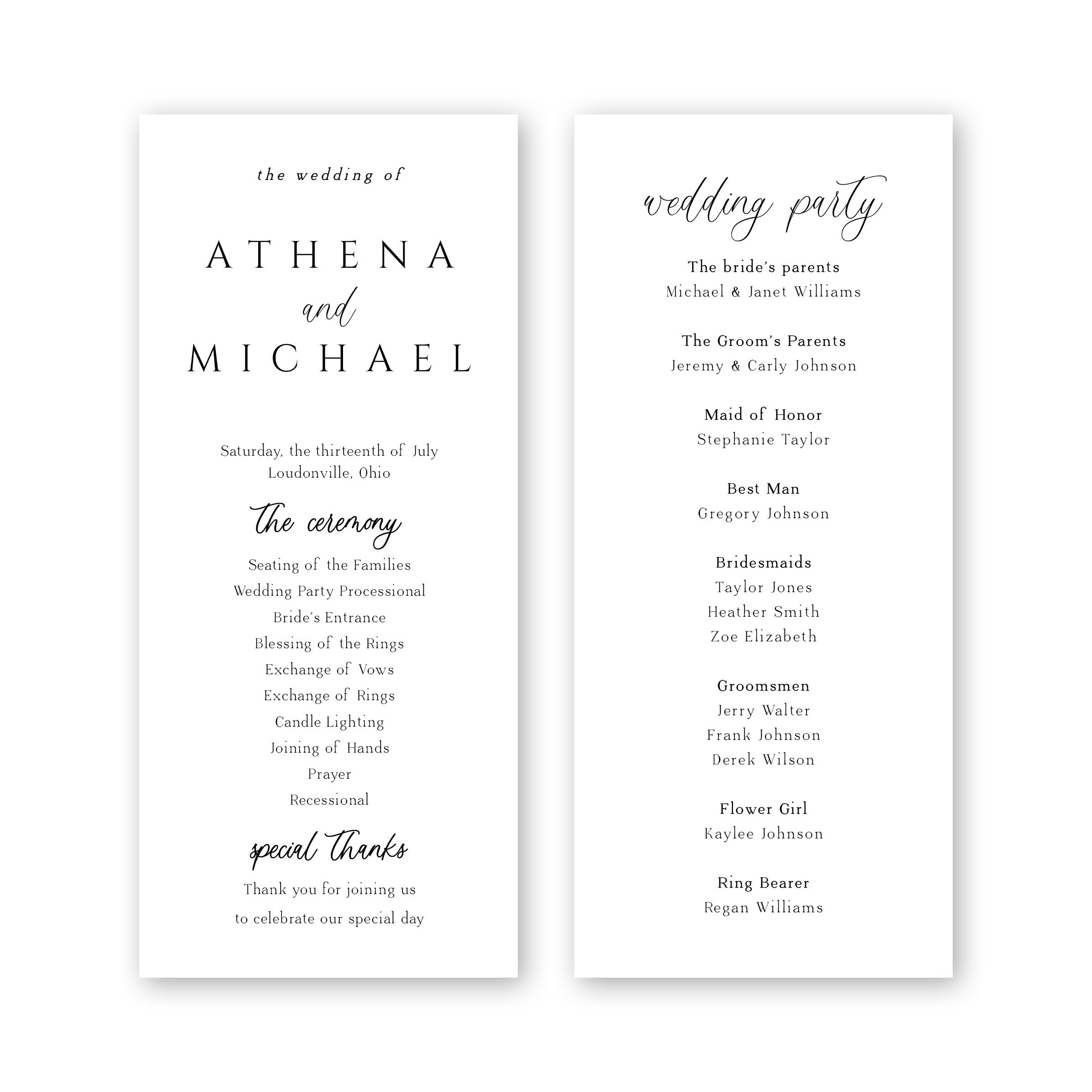 Athena Program
