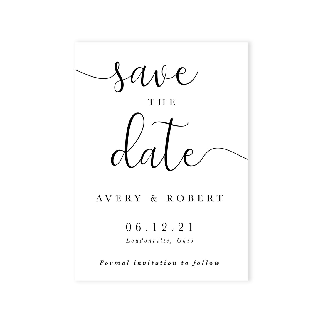 Avery Save The Date
