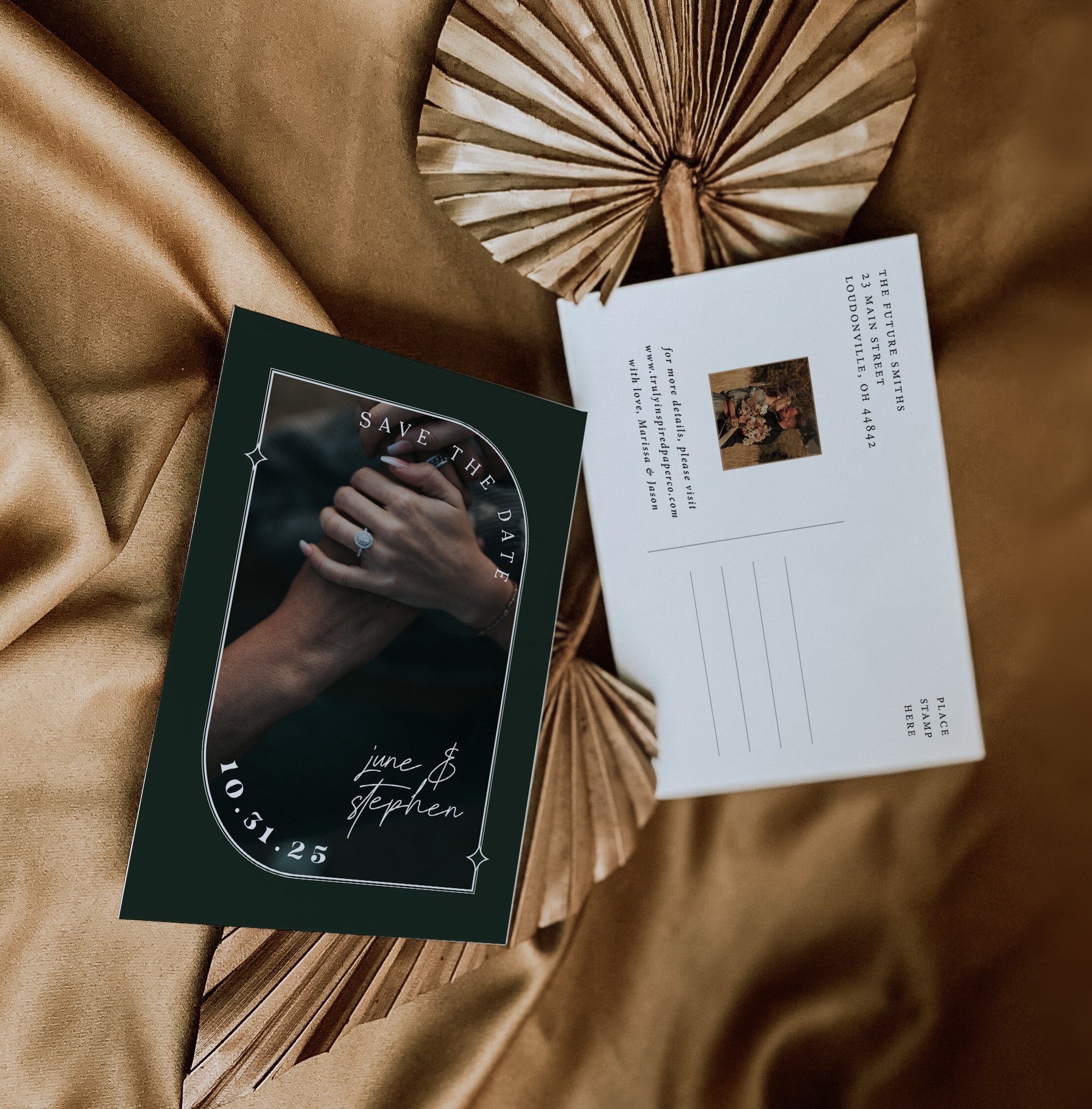 Boho Frame Postcard – Truly Inspired Paper Co.