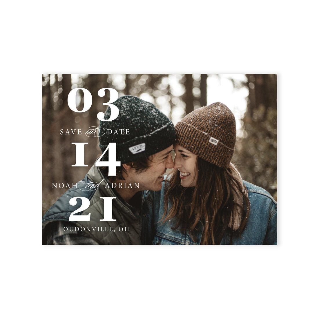 Bold Save The Date