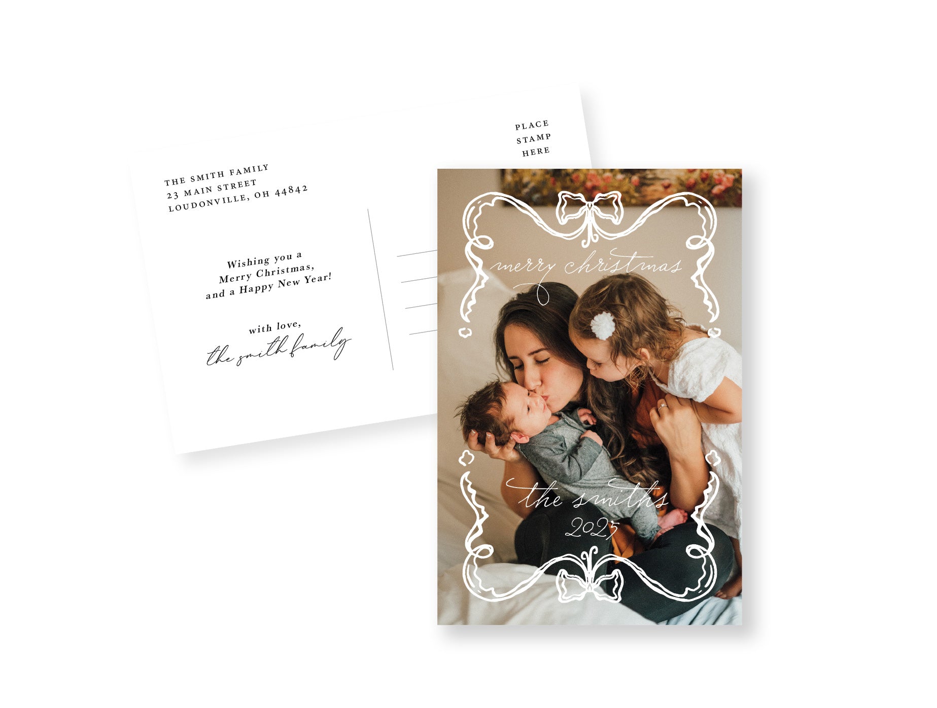 Bow Frame Postcard