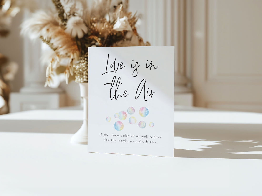 Bubbles Sign