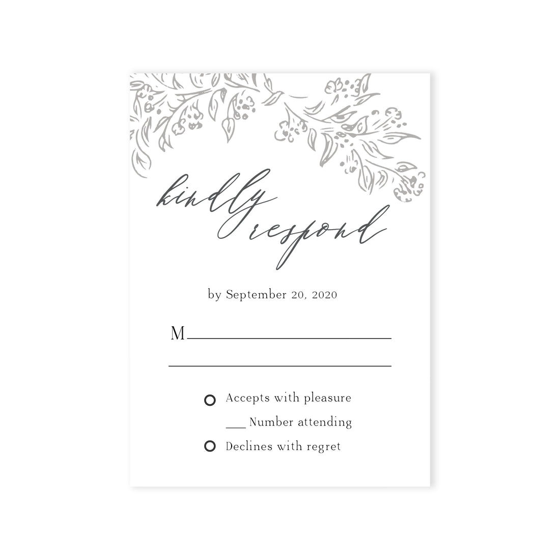 Caroline RSVP