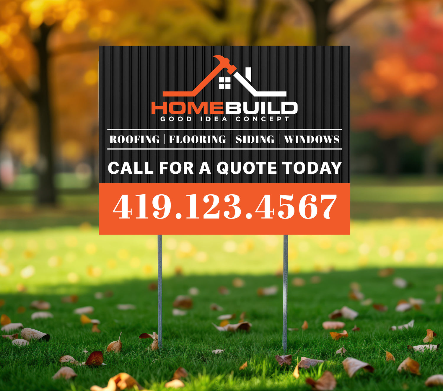 Construction Yard Sign - 24x18