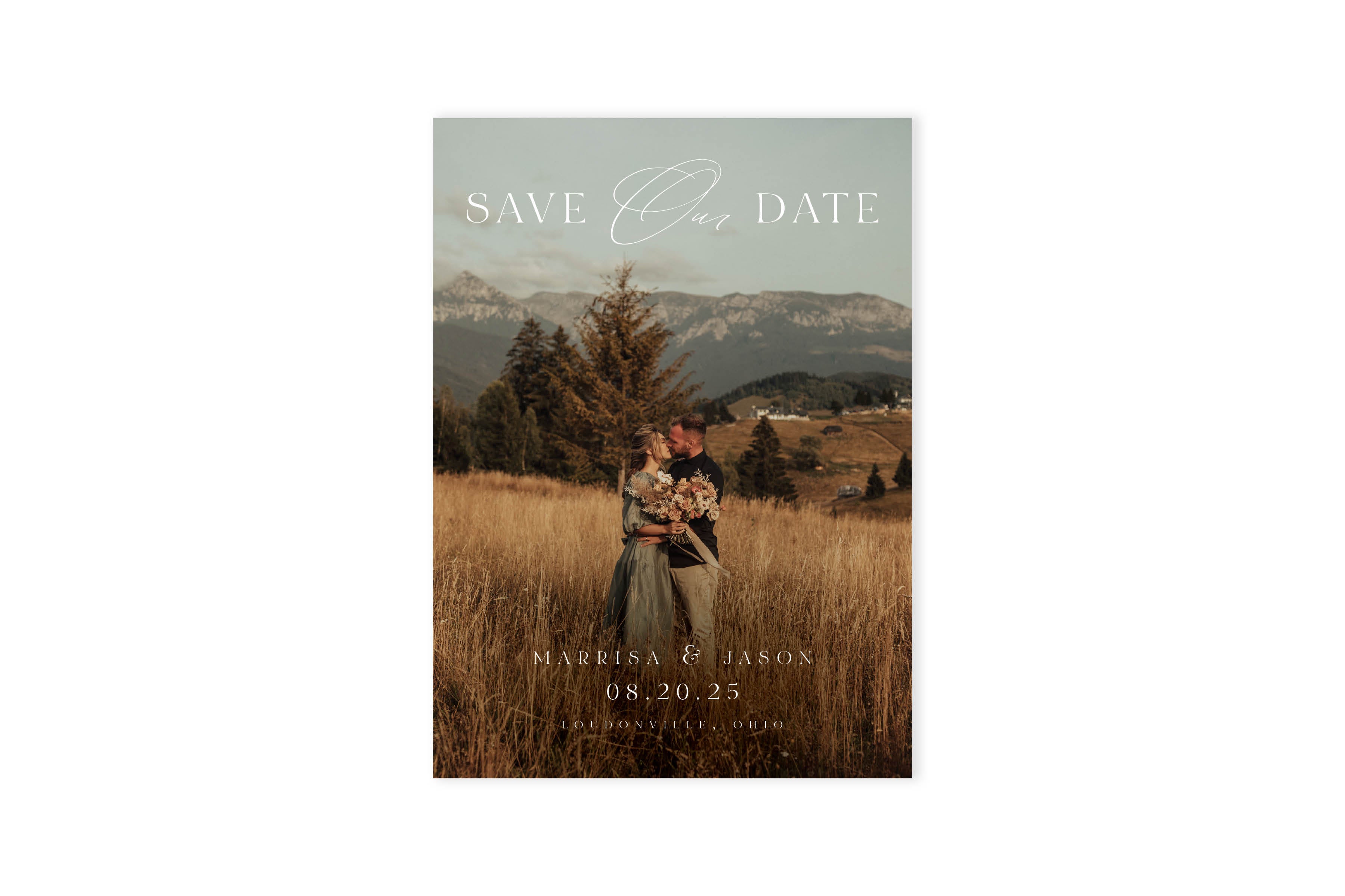 Elegant Photo Save The Date