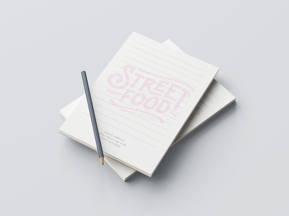 Faded Logo Note Pads