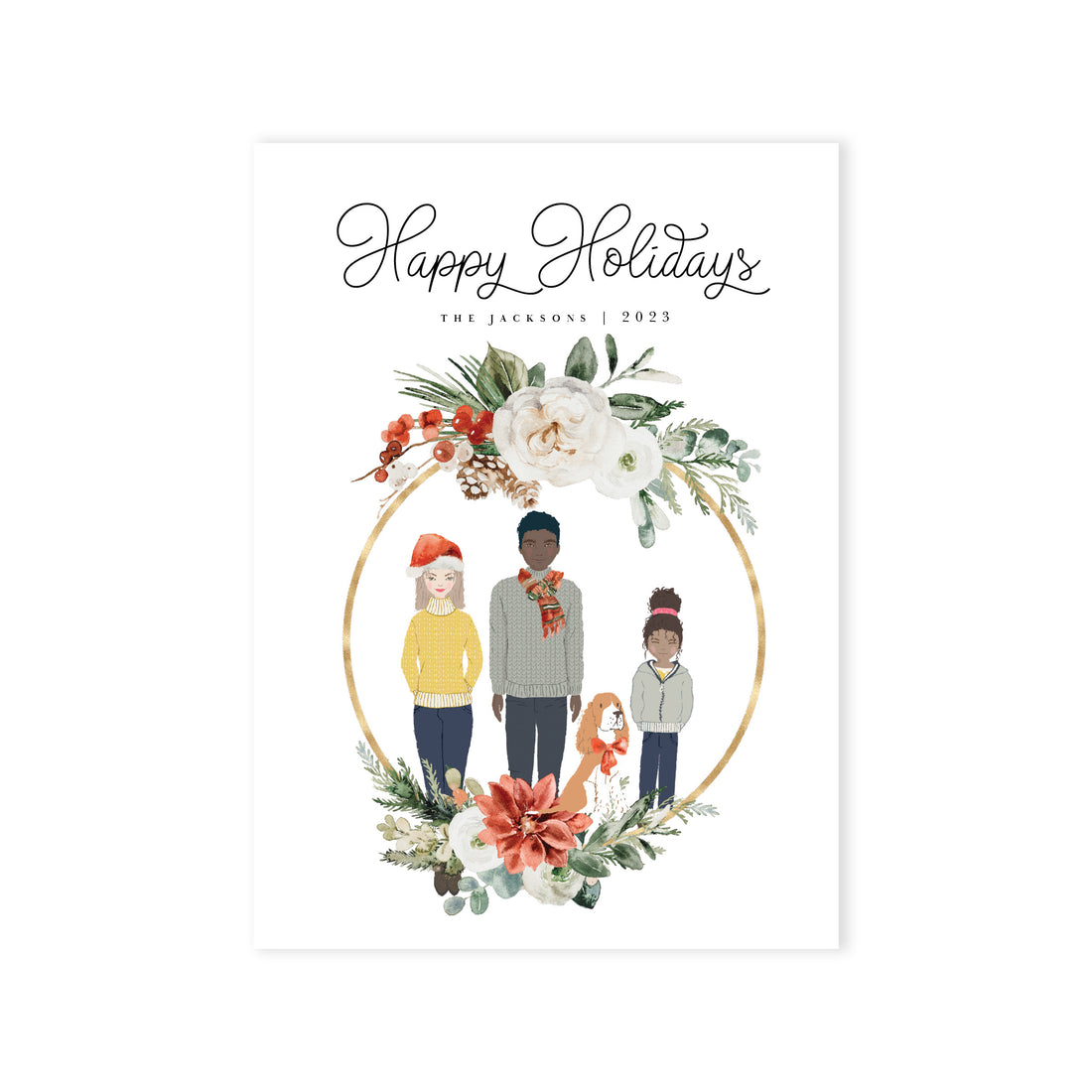 Holiday Portrait Creator Cards