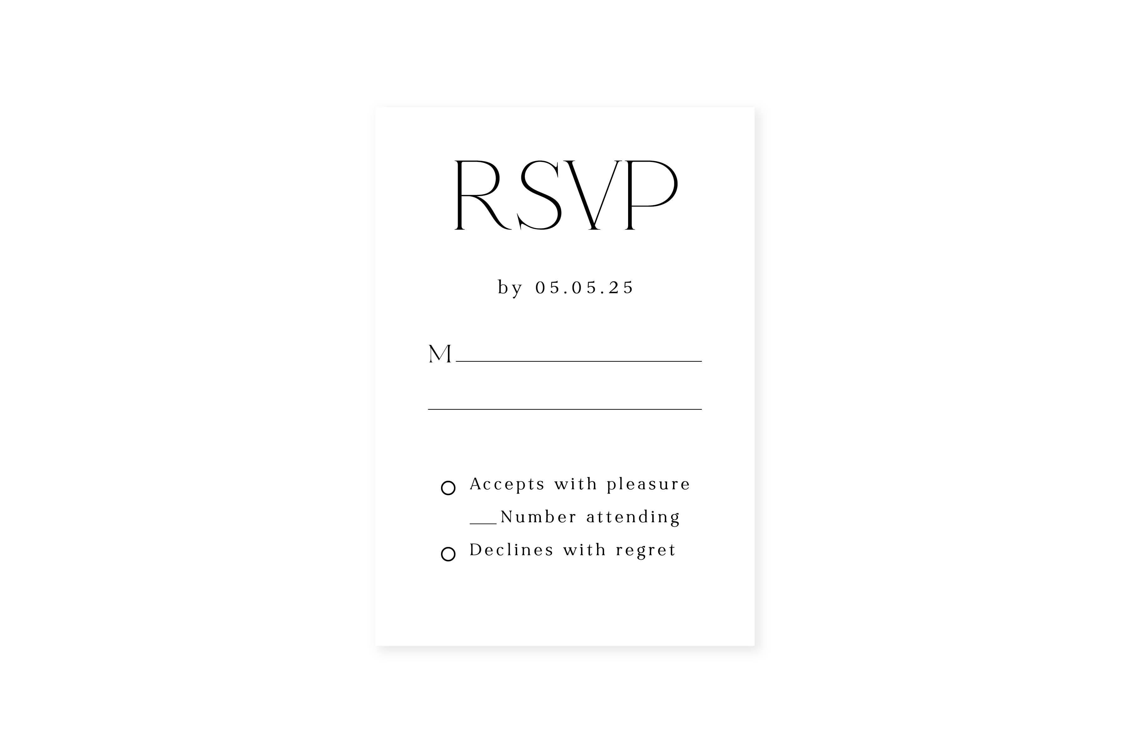 Francesca RSVP