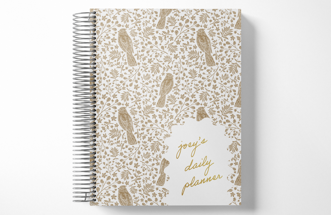 Thrive Daily Life Planner - Golden Bird