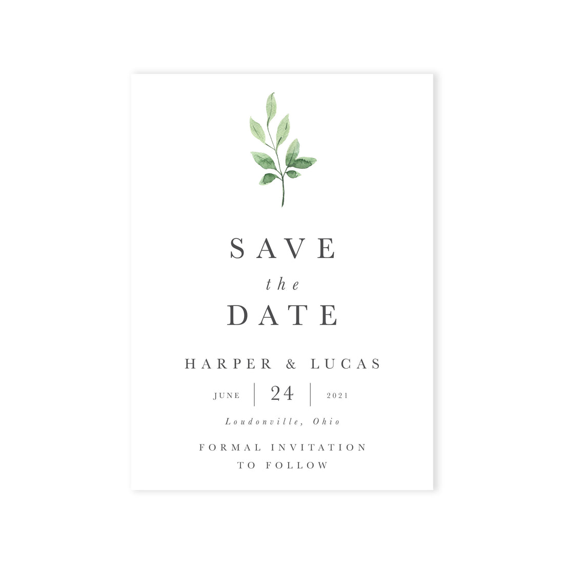 Harper Save The Date