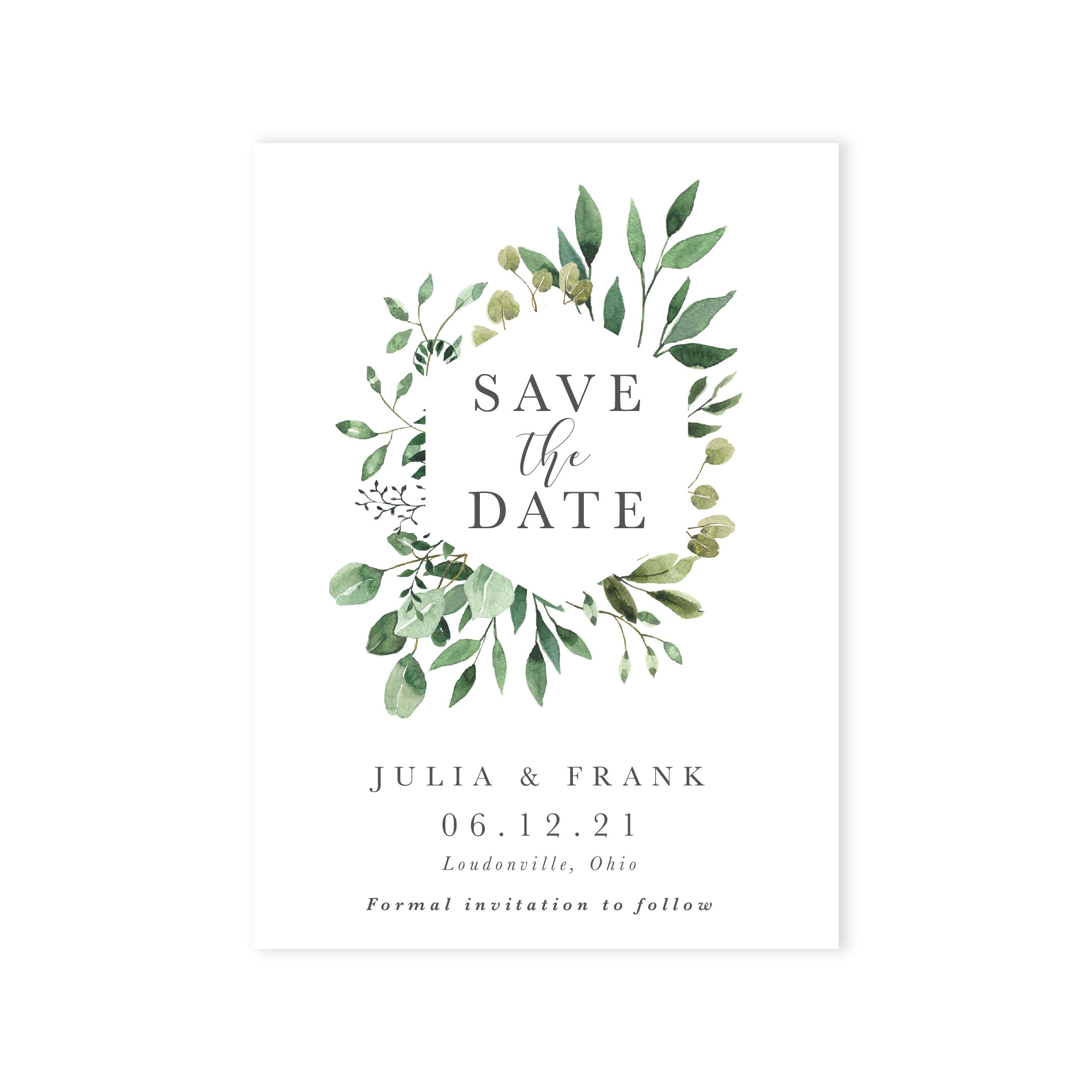 Julia Save The Date