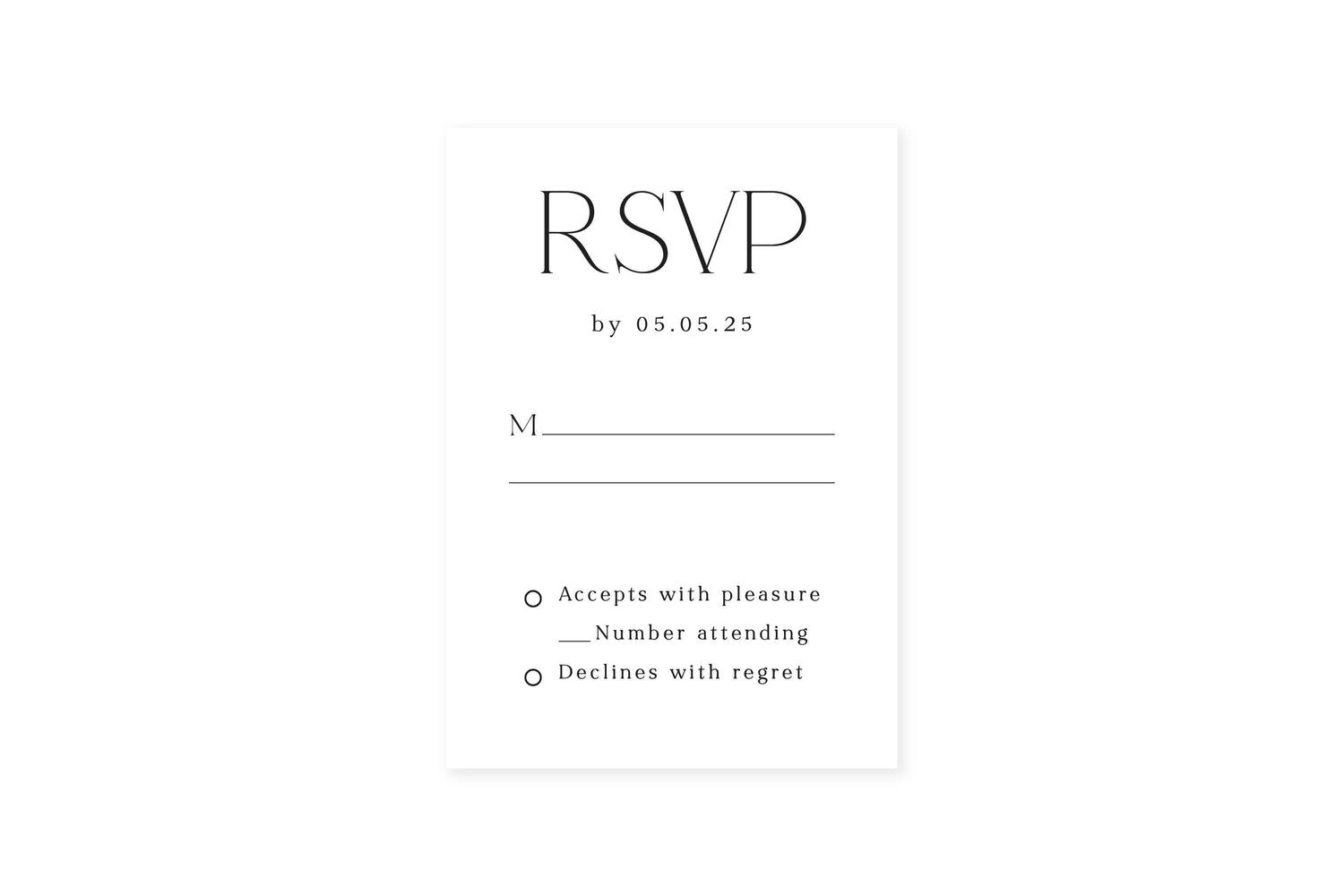 Julianna RSVP