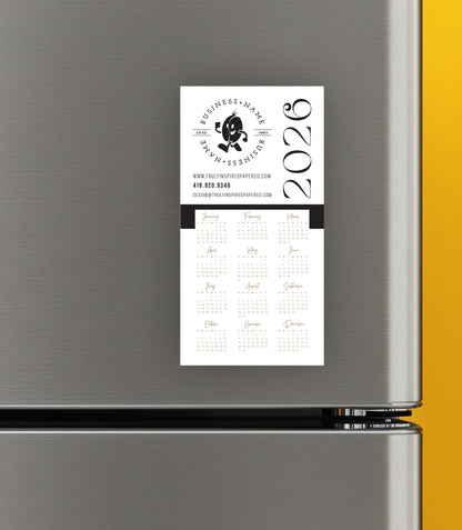 Logo Calendar Magnet