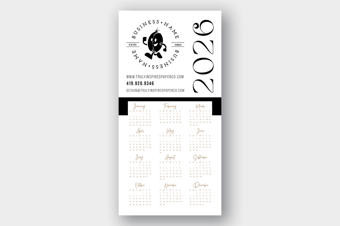 Logo Calendar Magnet