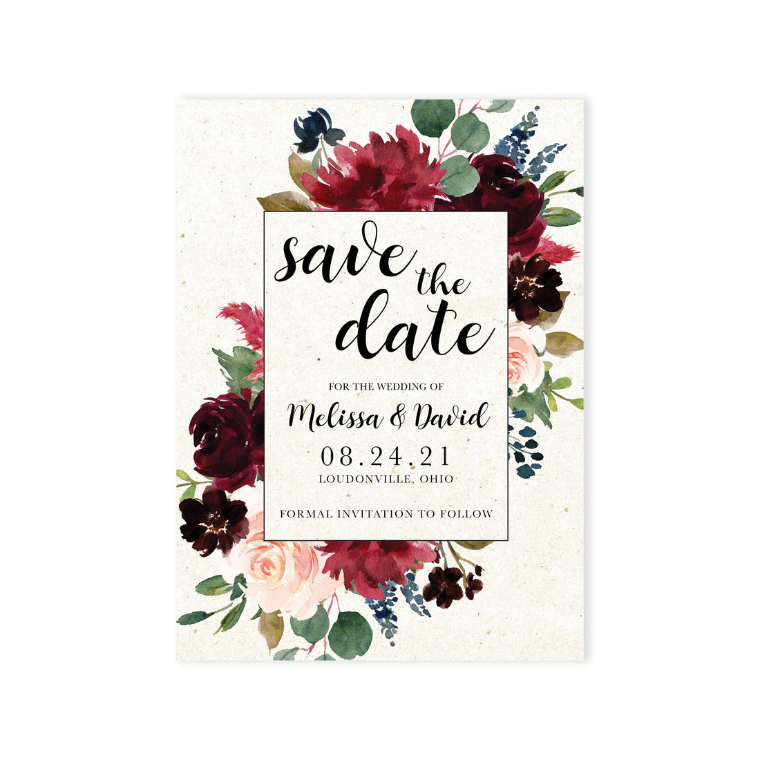 Melissa Save The Date