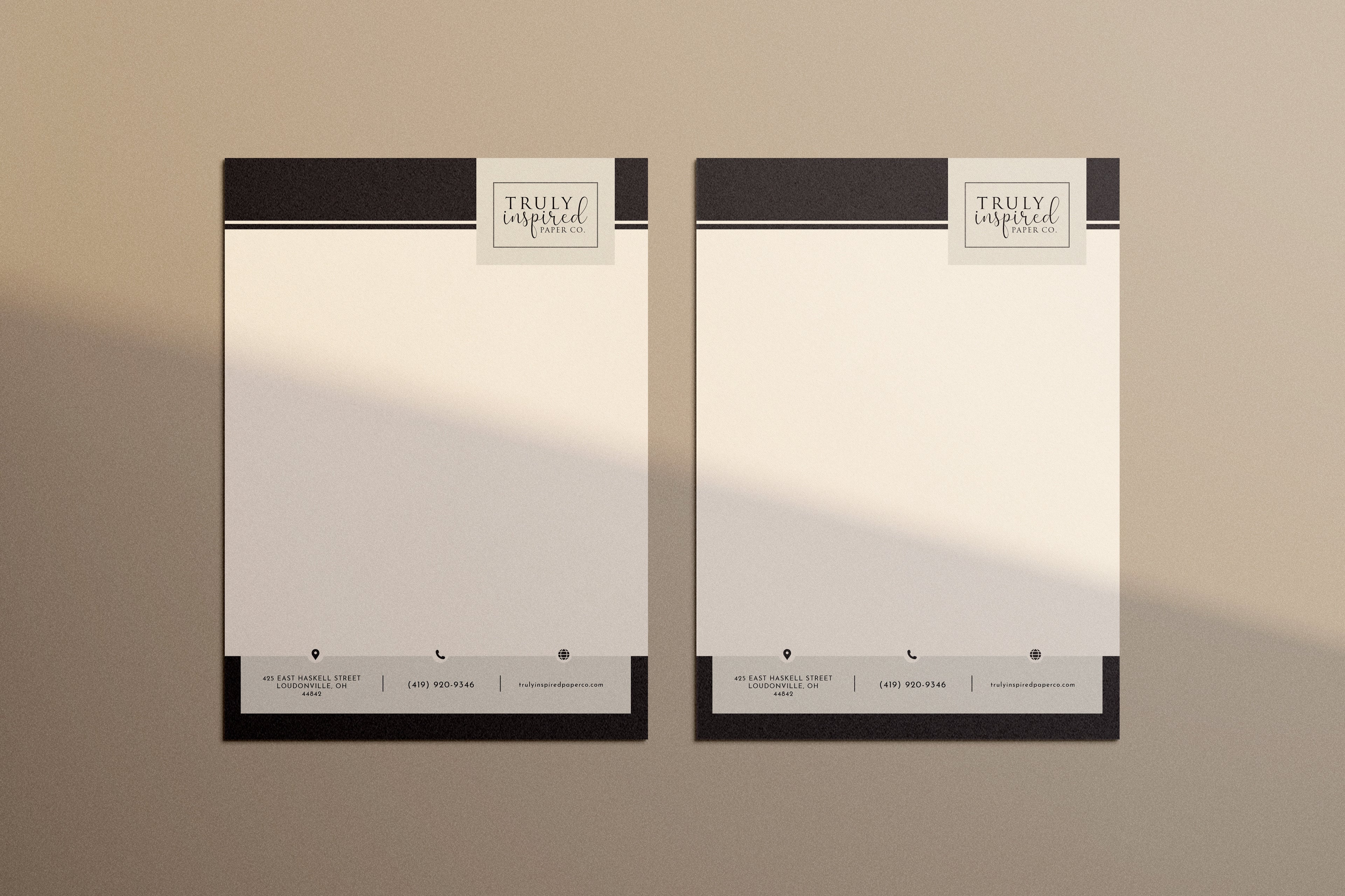 Modern Letterhead