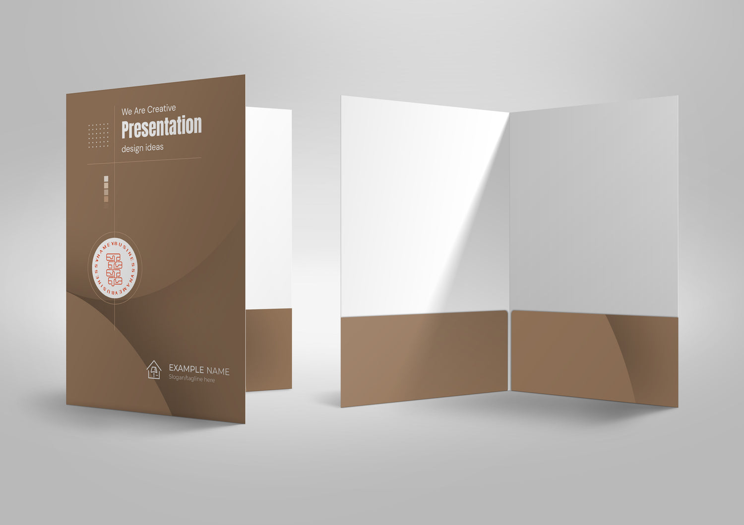 Natural Presentation Folder – Truly Inspired Paper Co.