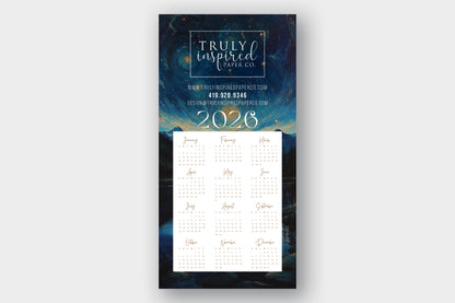 Painted Calendar Magnet