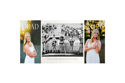 Record Years Graduation Gate Fold Invitation