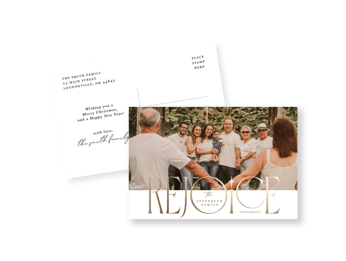 Rejoice Postcard
