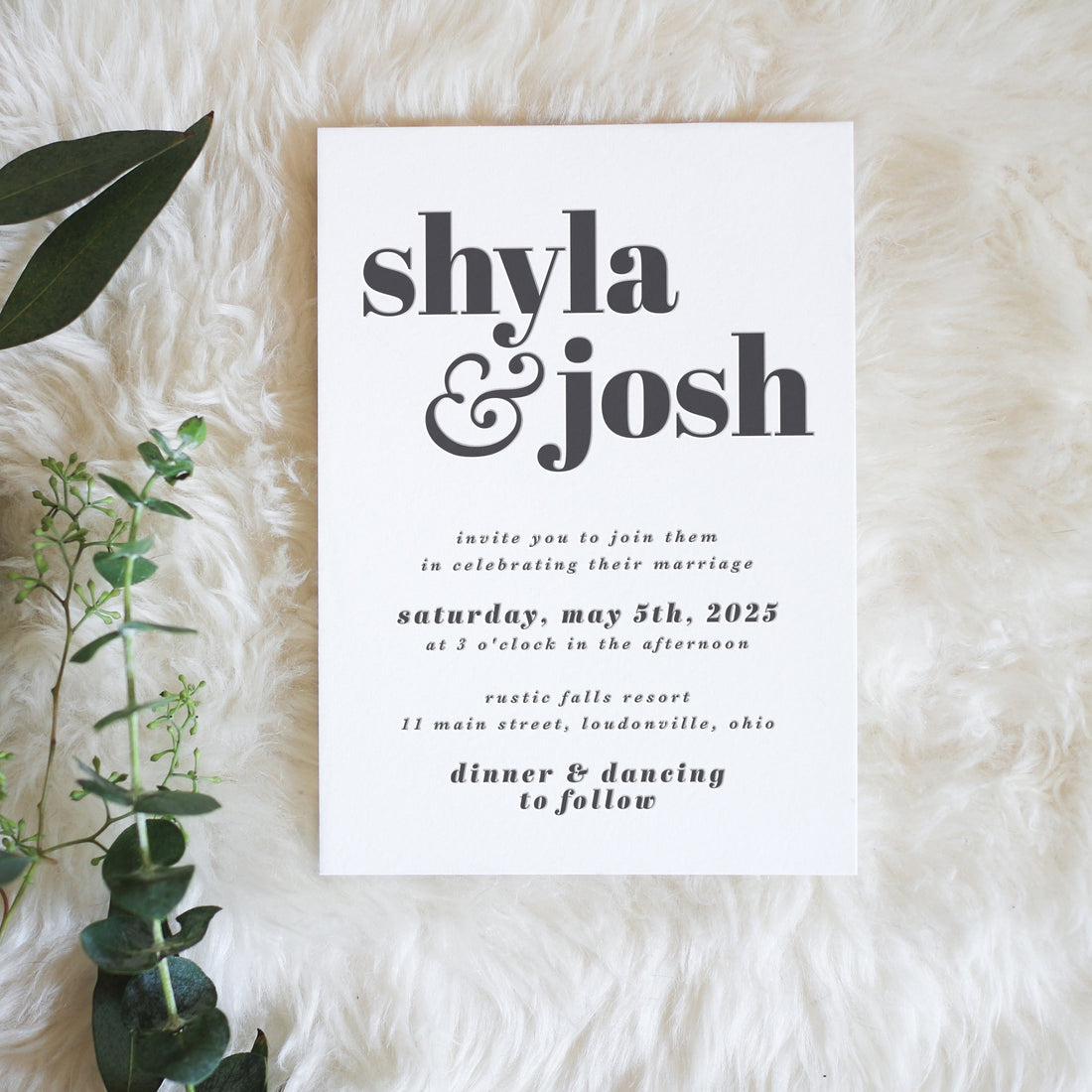 Shyla | Letterpress