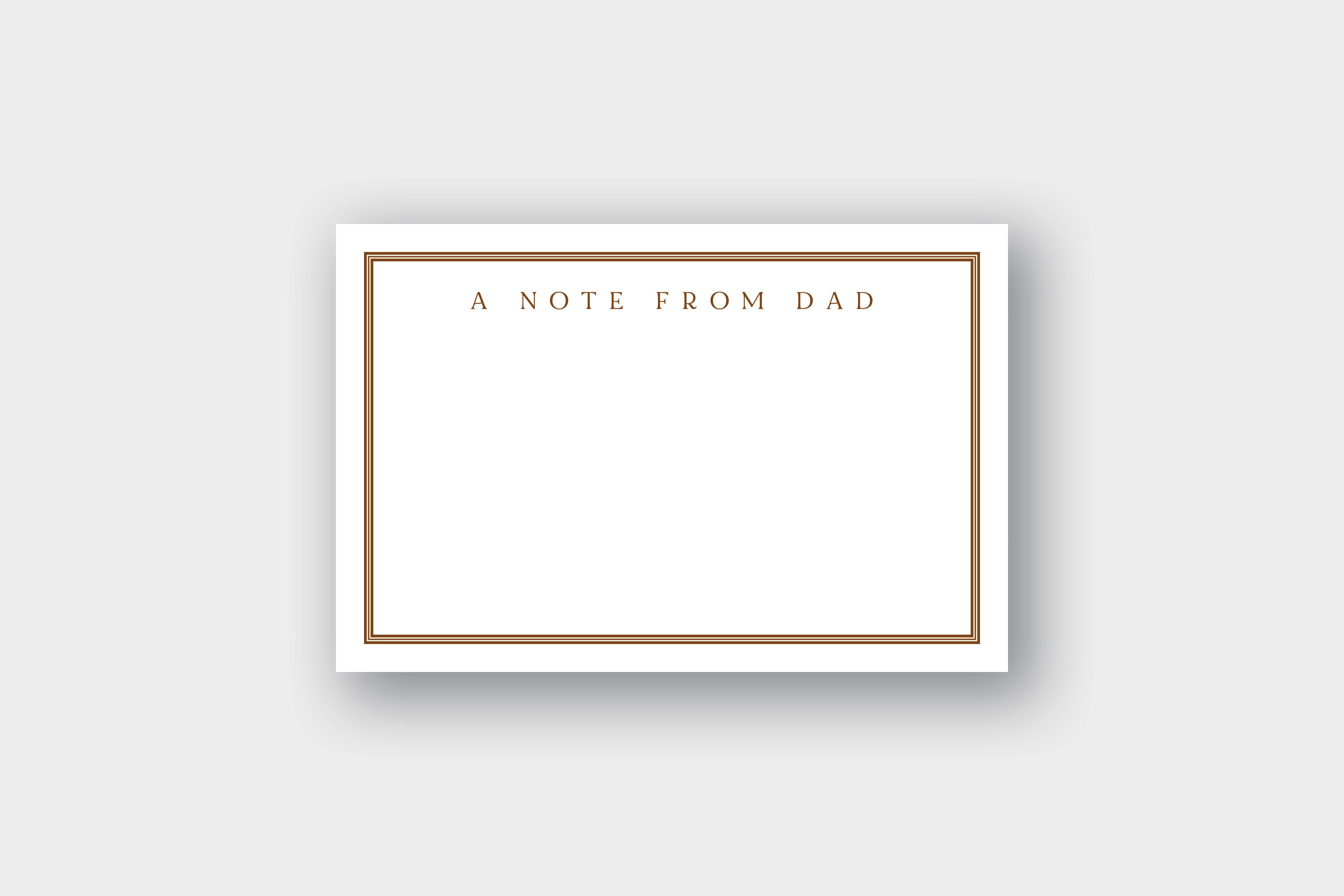 Simple Note Card – Truly Inspired Paper Co.