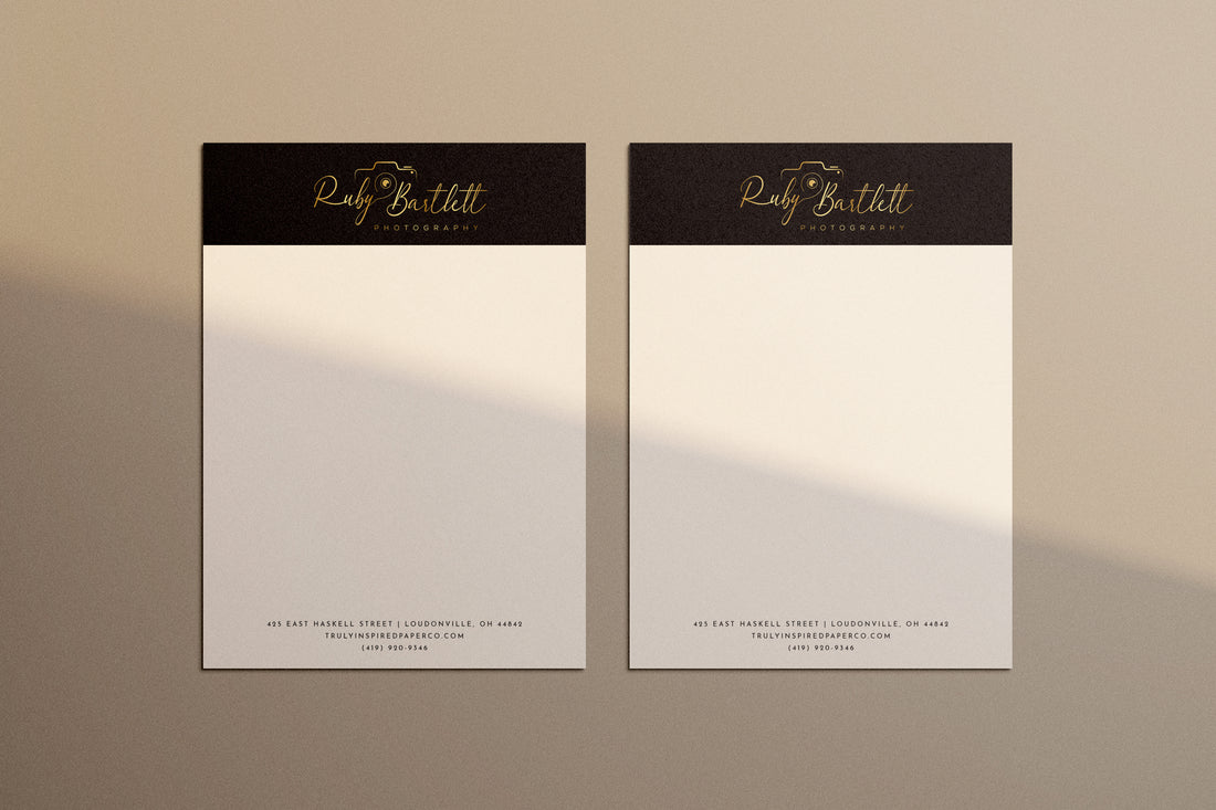 Sleek Letterhead