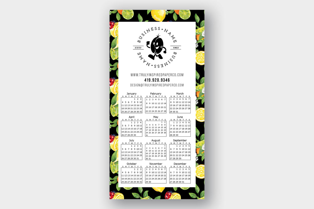 Summer Calendar Magnet