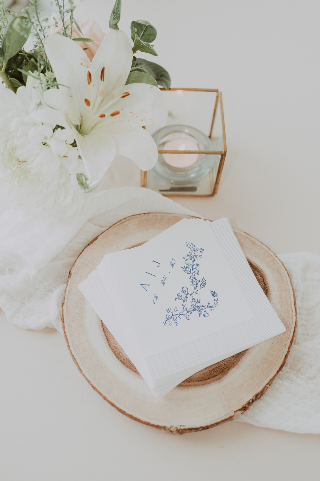 Vintage Chinoiserie Napkin
