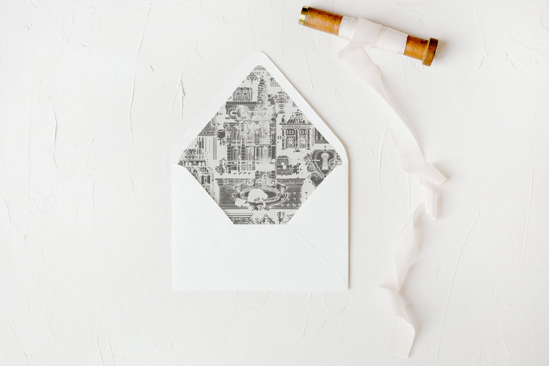 Vintage Architecture Envelope Liners